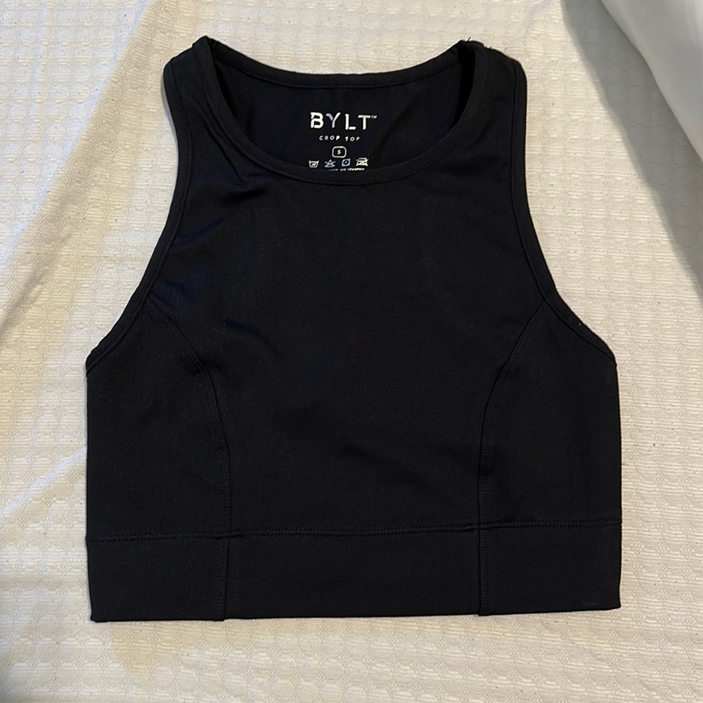 BYLT Black Crop Top